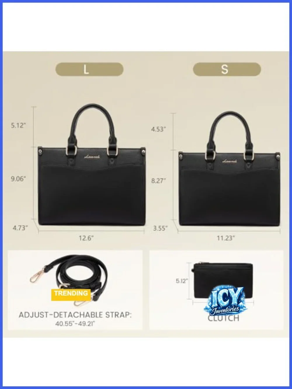 Vintage Color Block Satchel Tote Bag, PU Leather, Top Handle Shoulder Crossbody